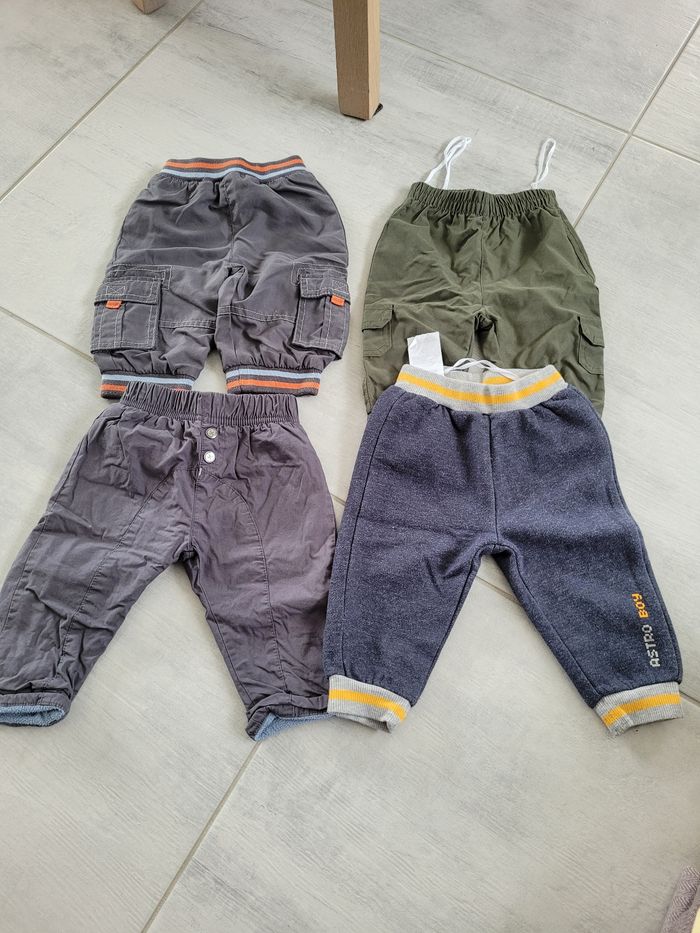Lot 13 pantalonset 3 salopettes 6 mois - photo numéro 3