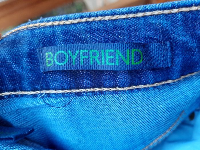 Superbe jeans slim United Colors of Benetton, boyfriend, taille 25 pu 14/16 ans, mixte - photo numéro 6