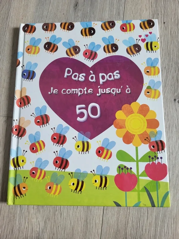 Pas à pas je compte jusqu'à cinquante