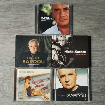 Lot CD occasion Michel Sardou
