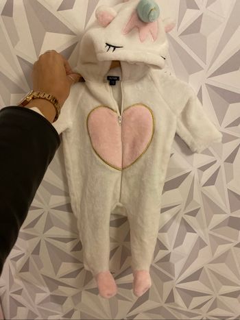 Combinaison polaire bébé fille