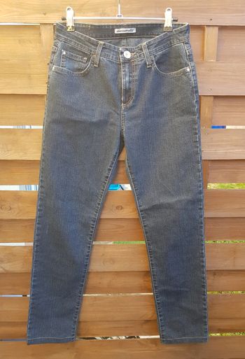 Jean mom taille haute