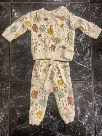 Ensemble animaux beige