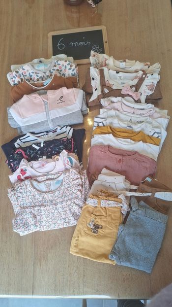 Lot vêtements automne/hiver fille 6mois 🍁