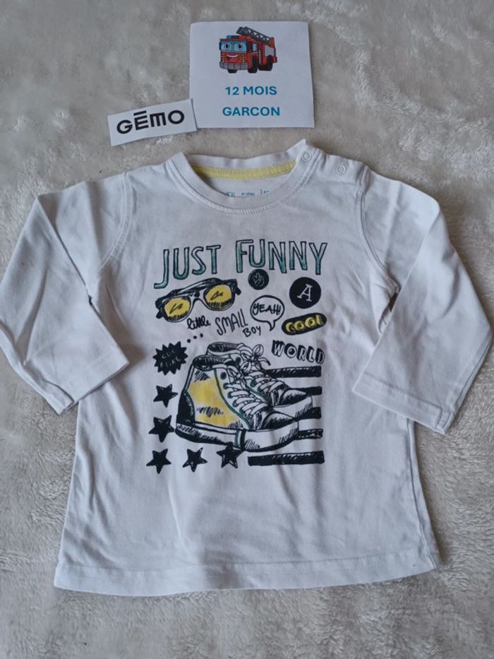 Tshirt 12 mois gemo