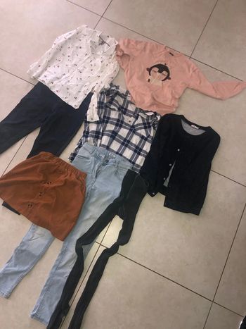 Lot vêtements 10 ans fille