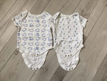 Lot de 2 bodies garçon