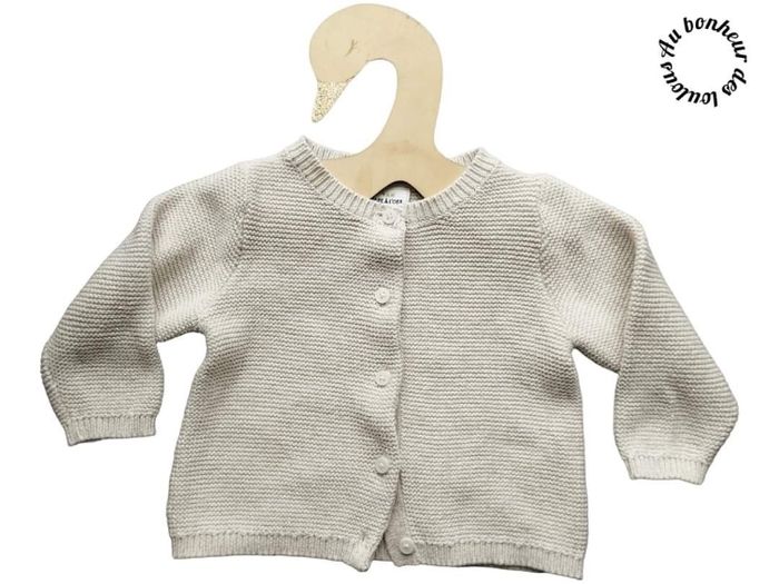 12 mois gilet maille tape a l oeil