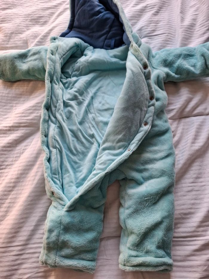 Doudoune combipilote bébé hiver 6M / 67 cm. - photo numéro 2