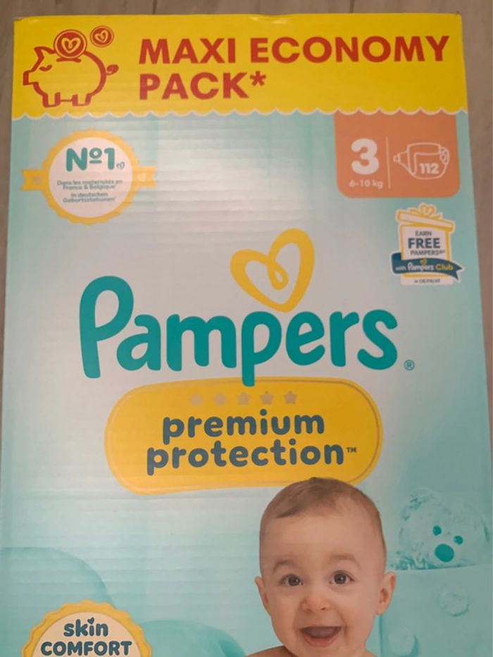 Couche Pampers premium protection - photo numéro 2