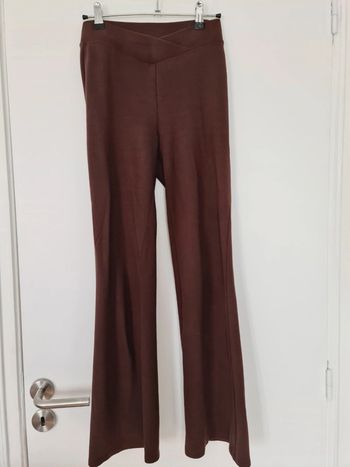 Pantalon fille large marron 14 ans H&M