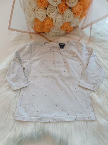 Haut manche longue bébé fille étoile 🌟