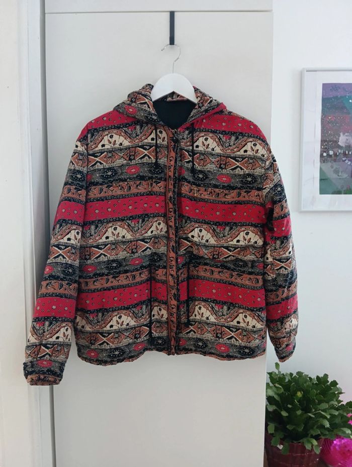 Veste vintage en viscose René Derhy - photo numéro 2