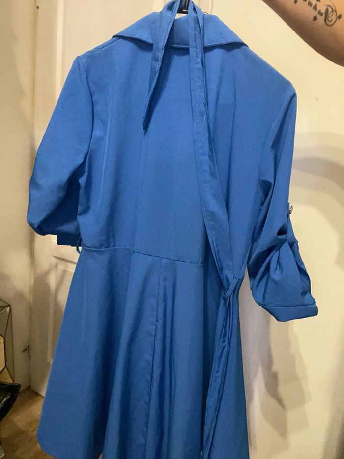 Robe tunique bleu neuf - photo numéro 3