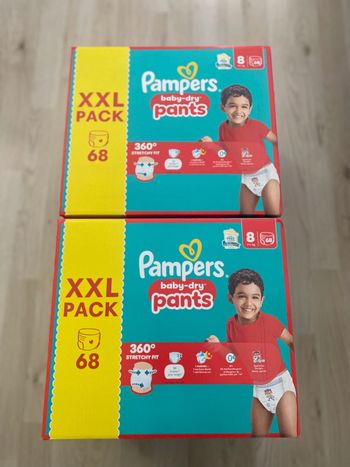 Pampers pants taille 8