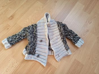 Gilet bébé 9 mois fait main