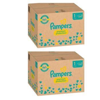 Lot de 360 Pampers Premium Protection 2-5 kg Taille 1 Neuf