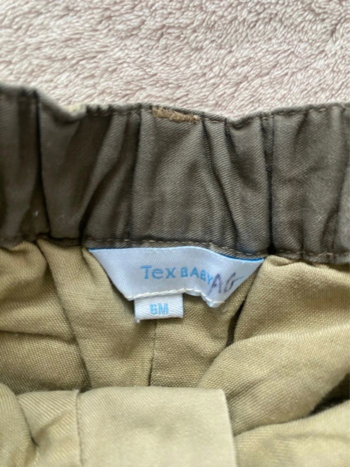Lot de 2 pantalons doublés chaud - Tex et autre - 6 mois - TBE - photo numéro 3