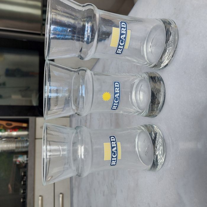 Verres Ricard collector Tulipe