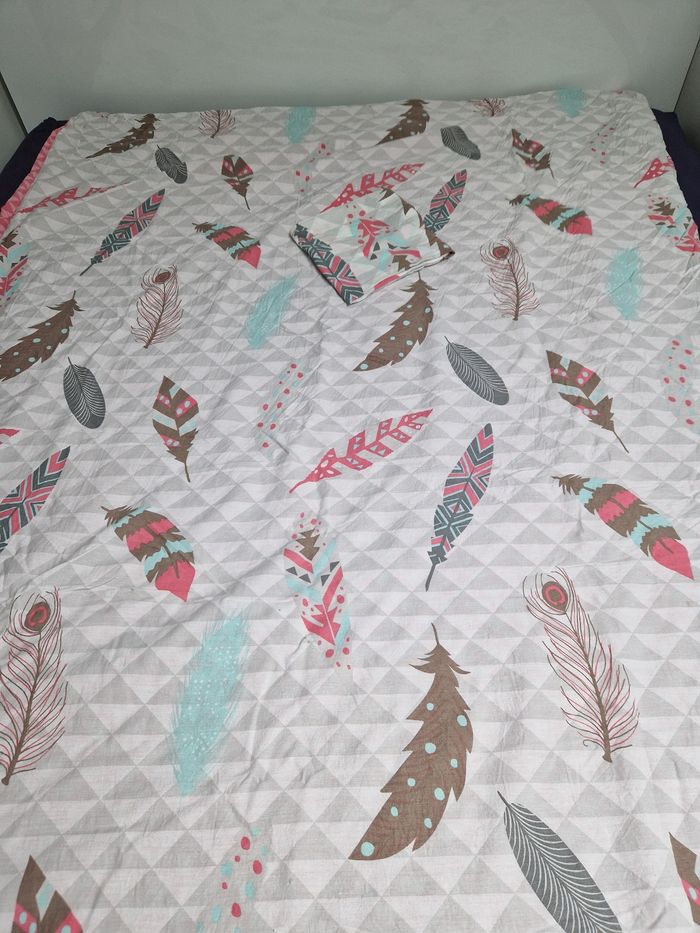 Housse de couette 1 personne plumes - photo numéro 2