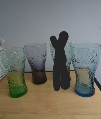 Lot de verres Coca-Cola Macdo