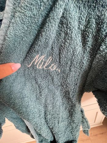 Peignoirs personnalisé milo