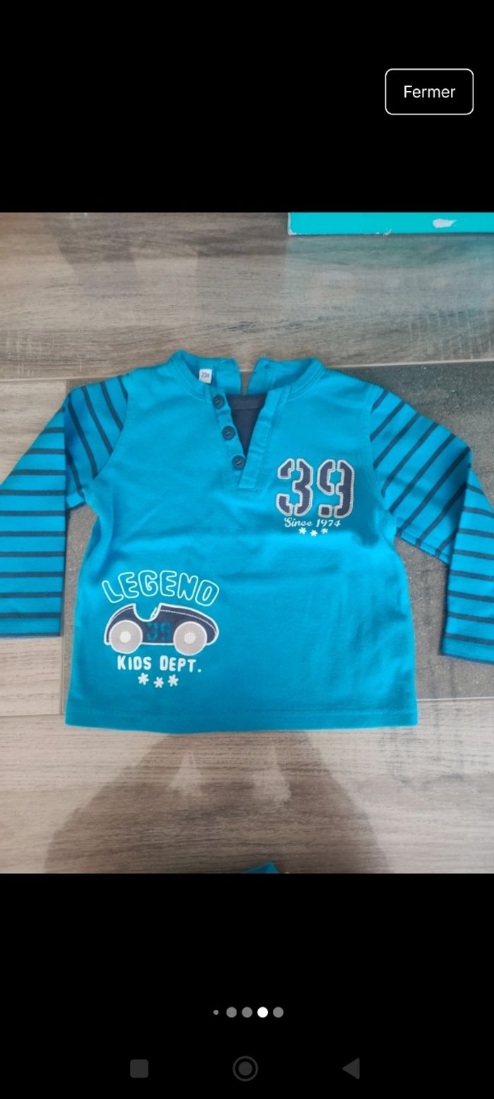 Lot 9 hauts manches longues - photo numéro 9