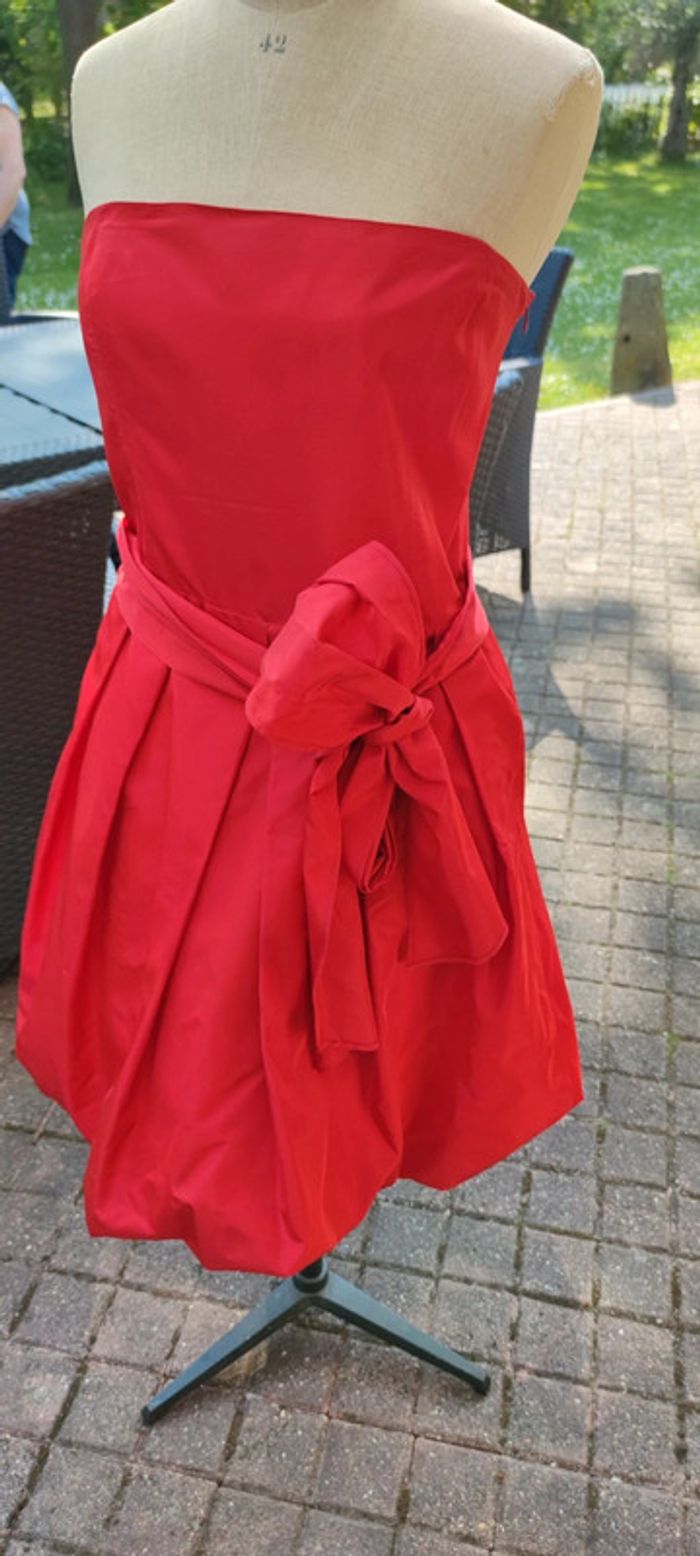 Robe rouge Zara - photo numéro 2