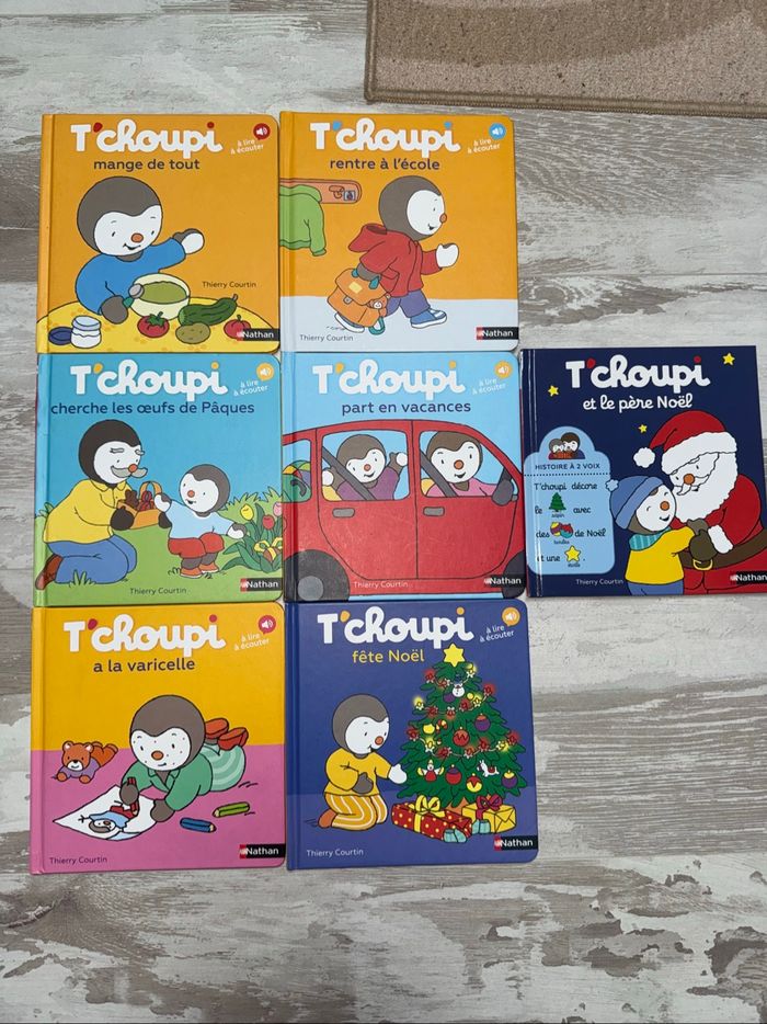 Lot livre t'choupi