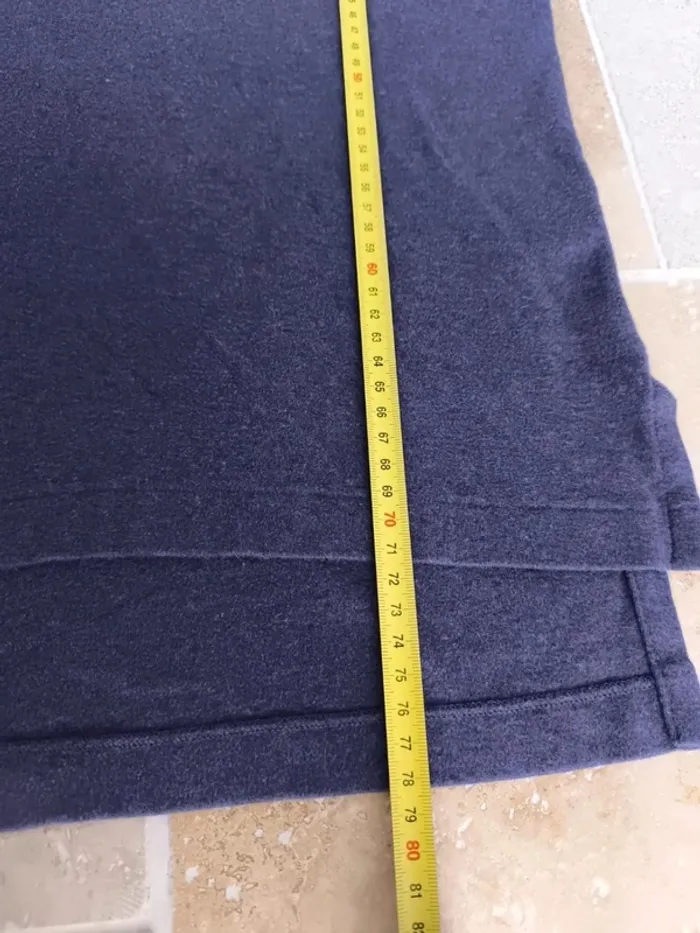 Polo Ralph Lauren homme taille XL violet logo jaune pima coton comme neuf - photo numéro 6