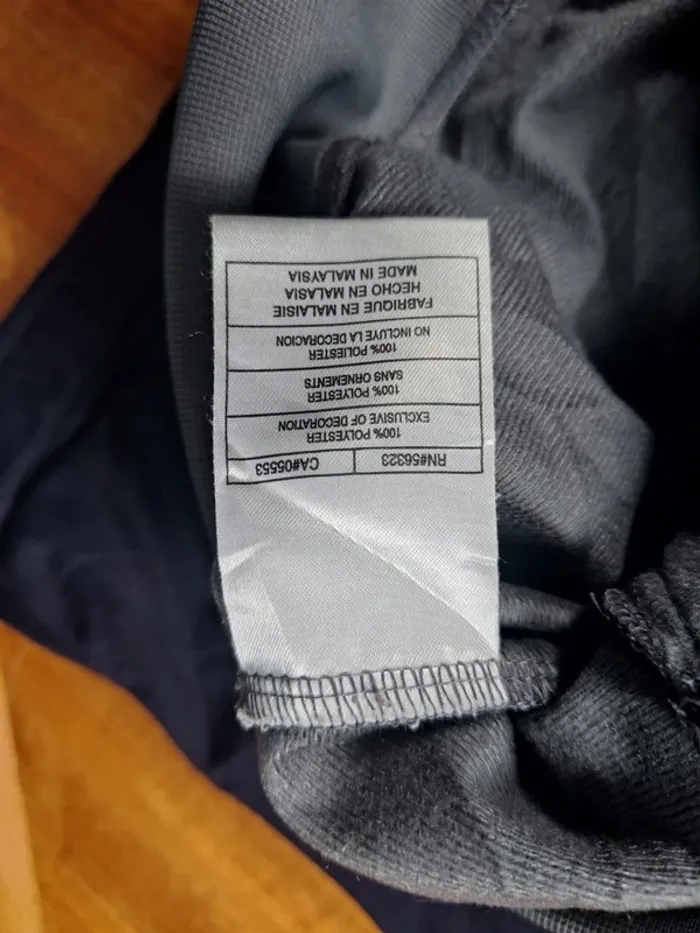 veste légère / Track jacket Nike vintage/ homme - taille XL / gris foncé - brodé (455) - photo numéro 11