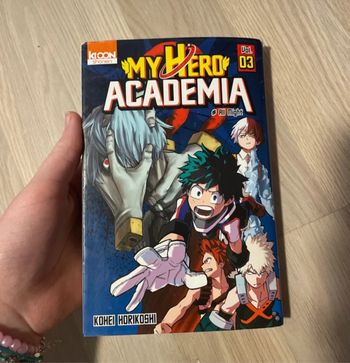 Manga my hero academia tome 3