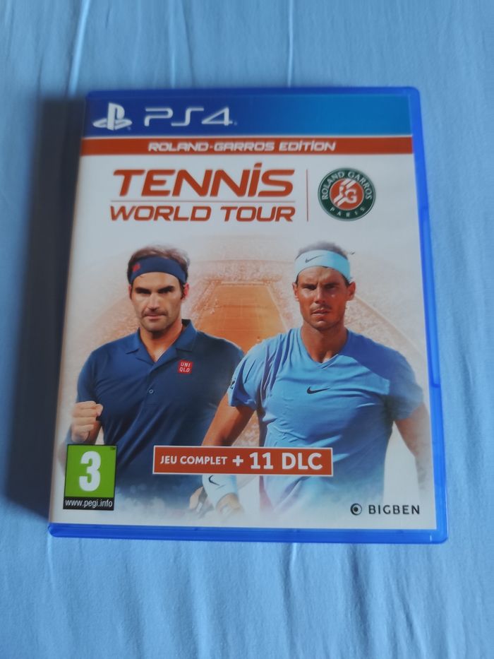 Jeu tennis world tour Roland Garros édition pour ps4 - photo numéro 1
