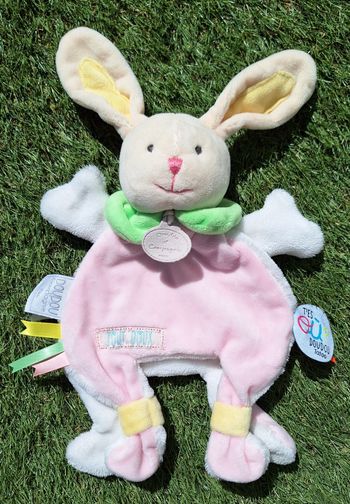DOUDOU CAPE LAPIN TATOO - DOUDOU ET COMPAGNIE