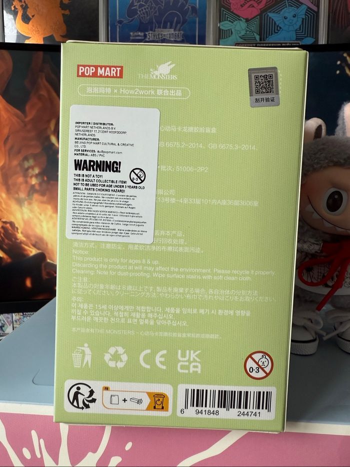 Peluche Labubu Macaron - photo numéro 2