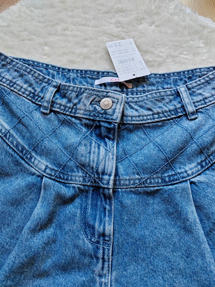 Short jean femme taille 40 Camaïeu - photo numéro 4