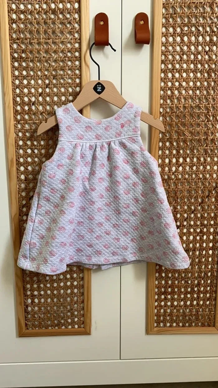 Robe à pois - 6 mois