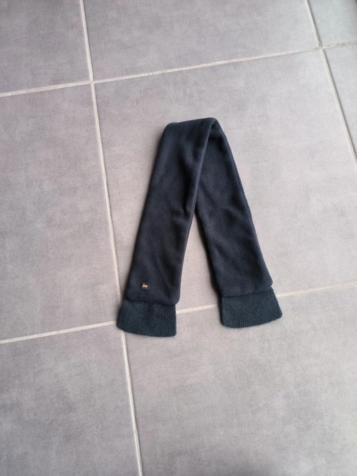 Écharpe polaire bleu marine