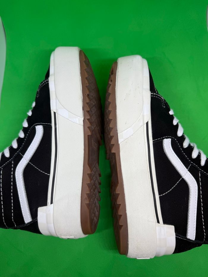 Vans baskets chaussures plate-forme taille 38 - photo numéro 4