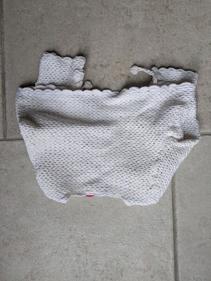 Boléro fille blanc 18 mois - photo numéro 3