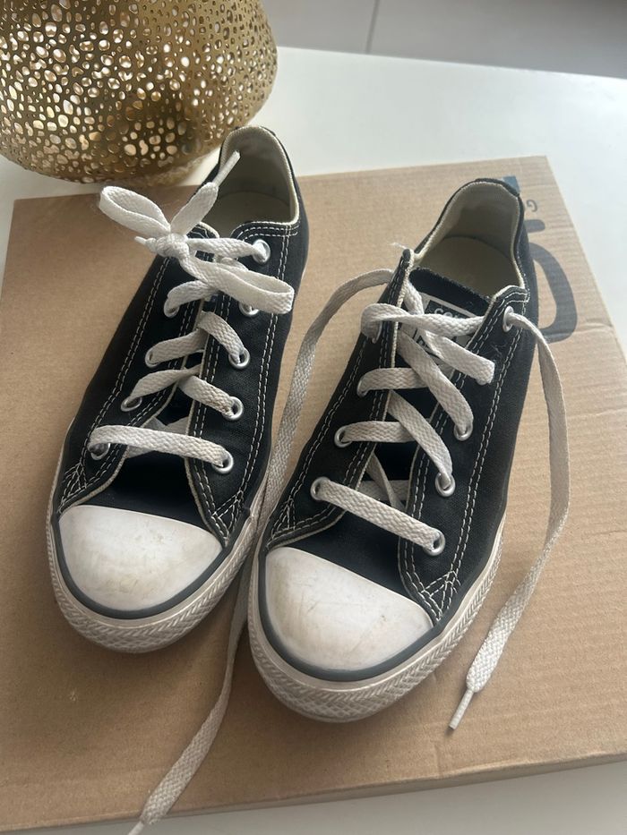 Paire de converse noir P34 - photo numéro 2