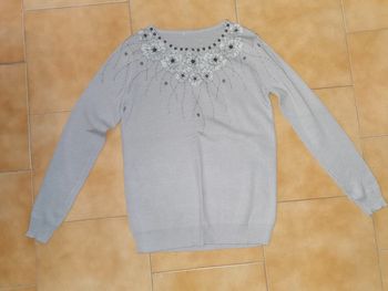 Pull relief brillant