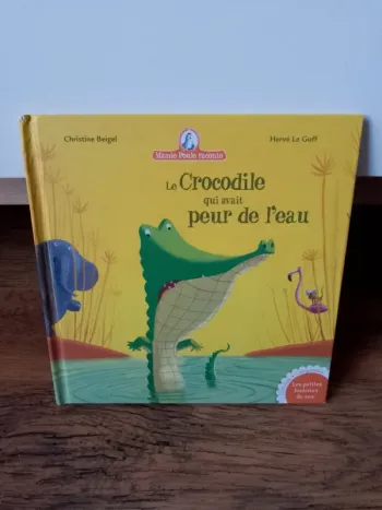 Livre "Le crocodile qui avait peur de l'eau"
