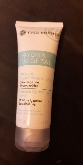 Masque hydratation intense Hydra Végétal Yves Rocher