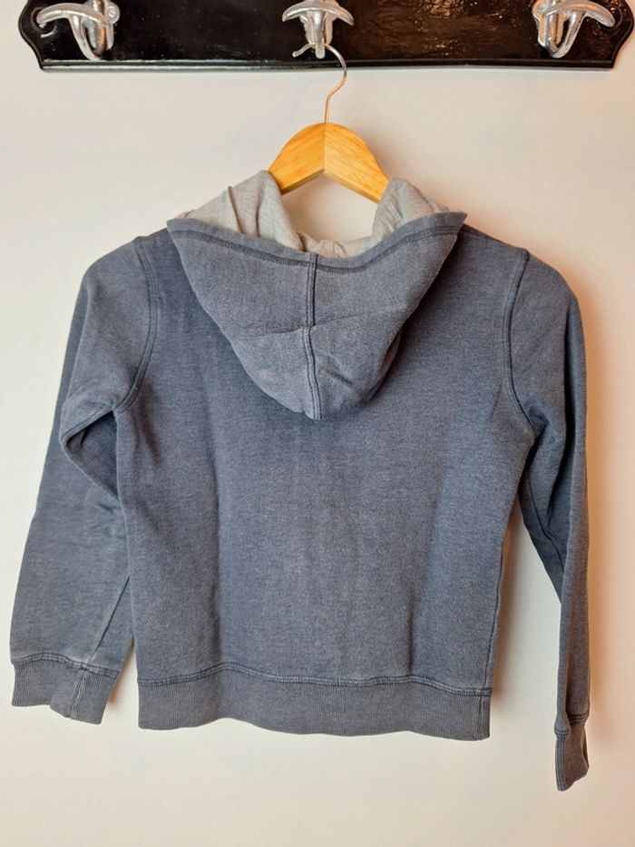 Sweat zippé à capuche garçon 10 ans - photo numéro 2
