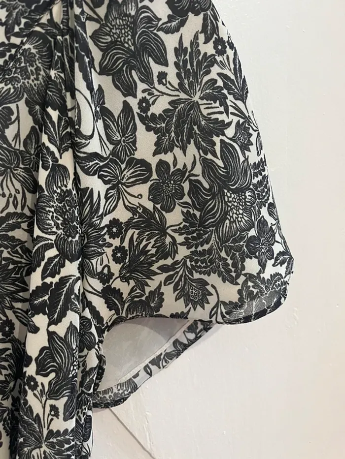 Robe H&M noir et blanche - photo numéro 3