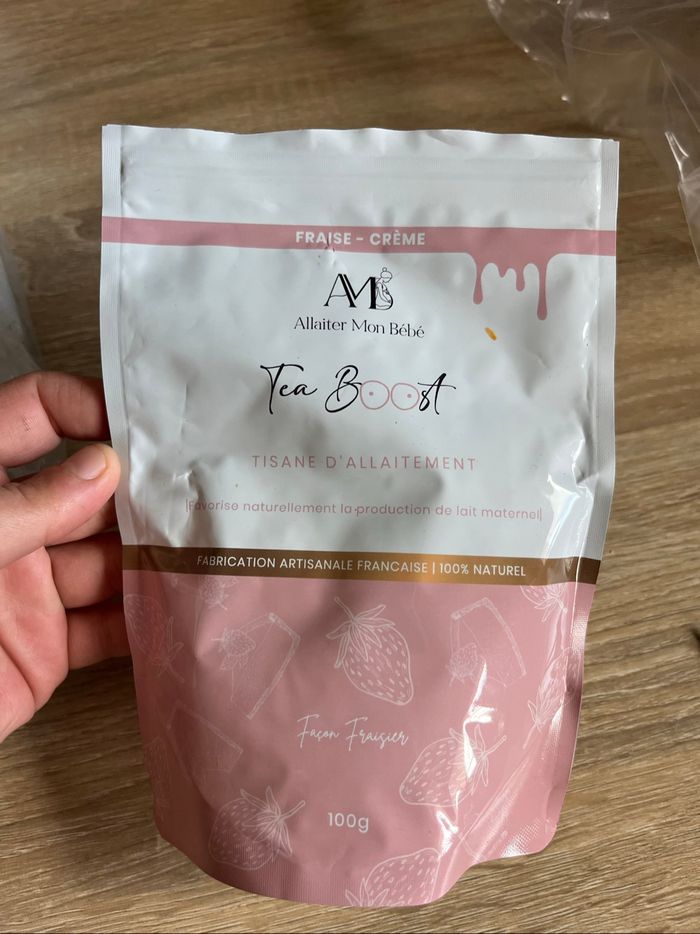 Sachet tisane allaitement