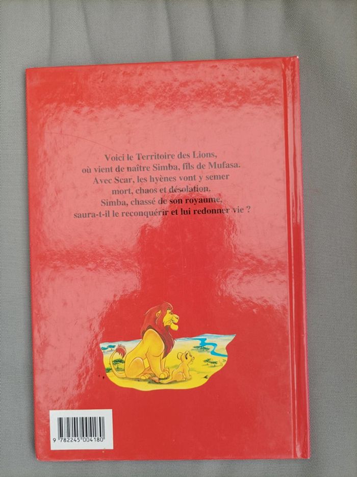 Joli livre " le Roi lion" Disney - photo numéro 2