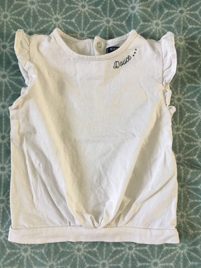 Teeshirt blanc Kiabi - 18 mois