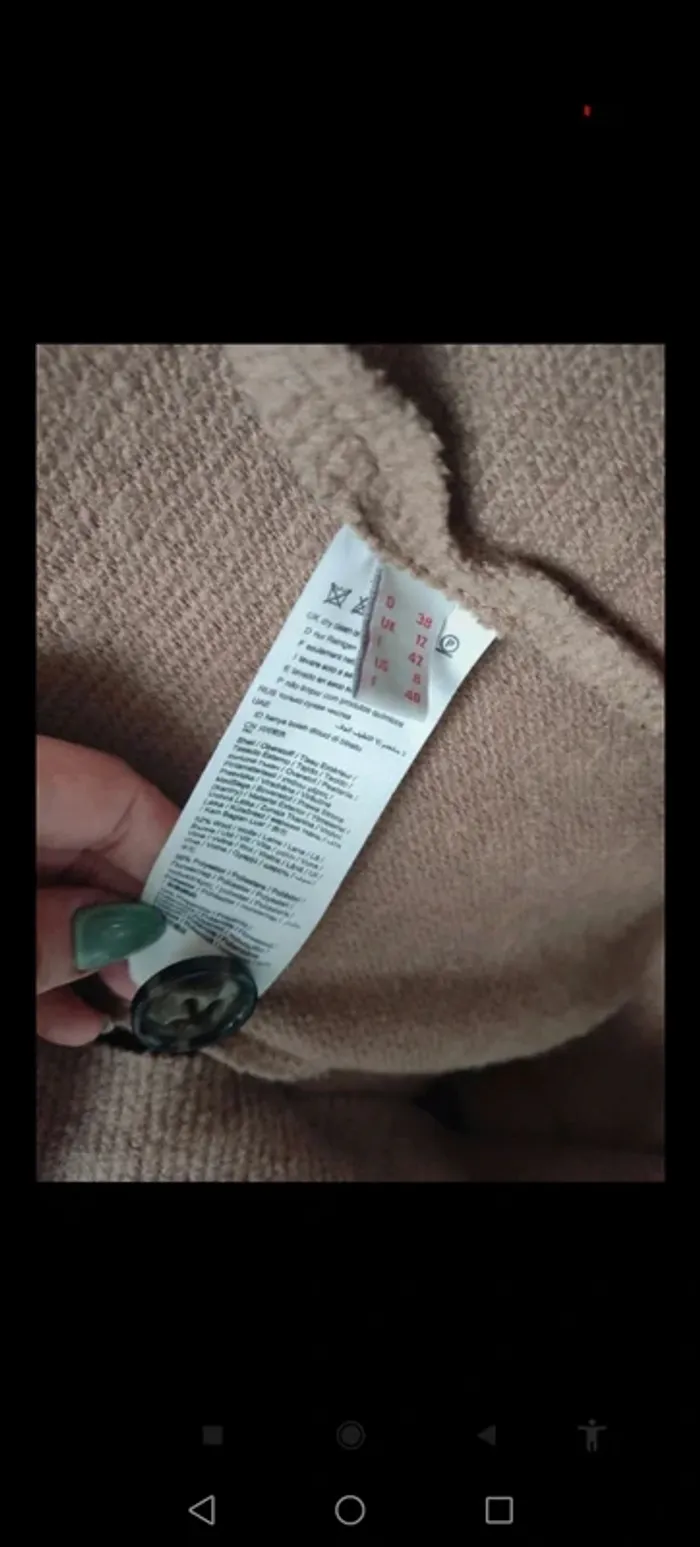 Manteau long et fin en laine - photo numéro 5